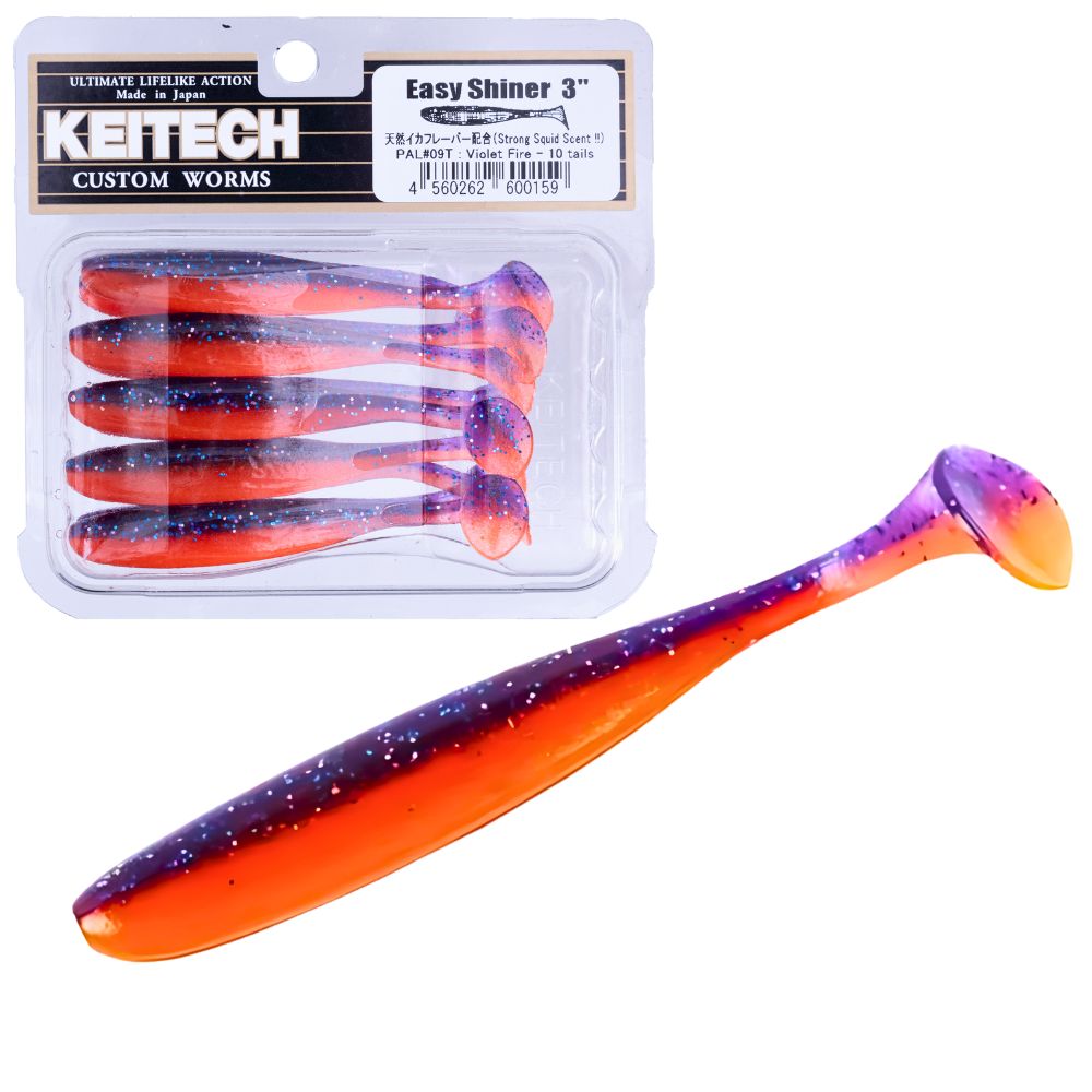 KEITECH Scented Soft Plastic Swimbait Lure EASY SHINER 3” - Image 2