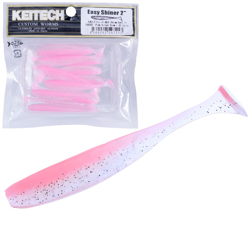 KEITECH Scented Soft Plastic Swimbait Lure EASY SHINER 2” - Image 7