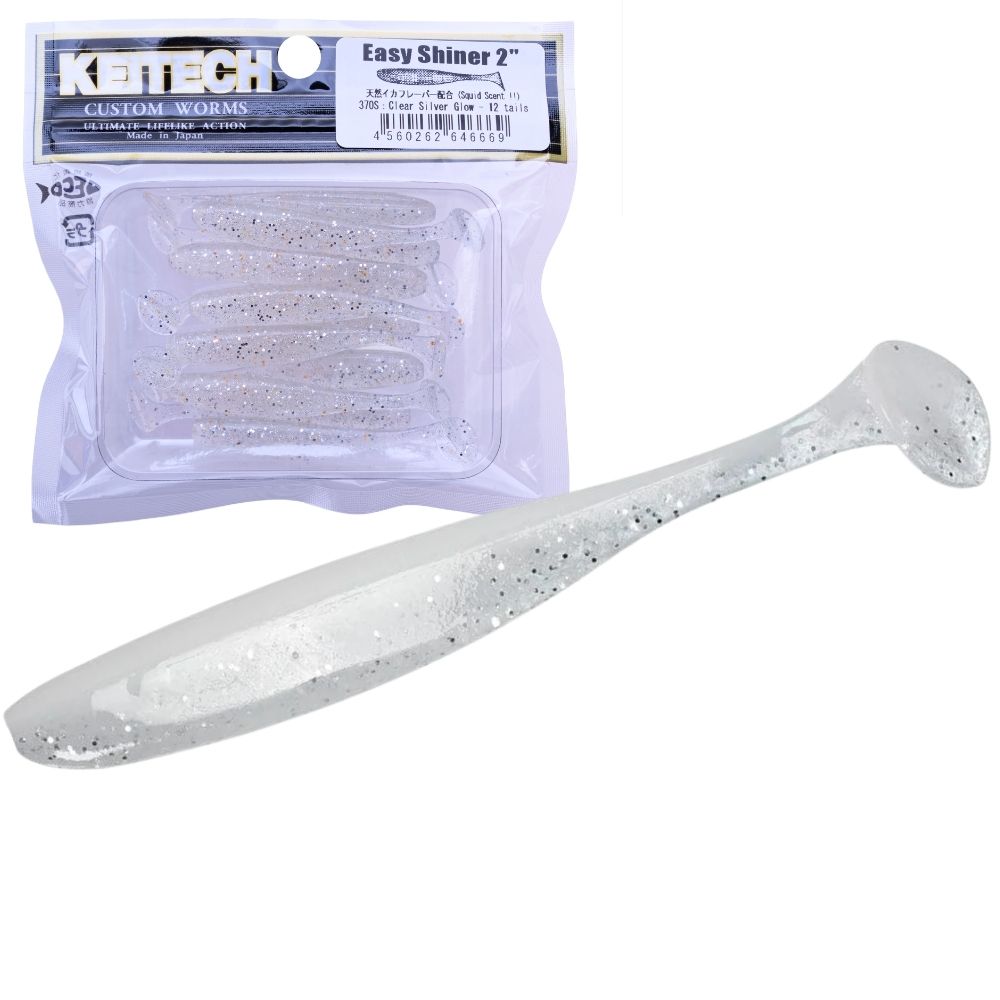 KEITECH Scented Soft Plastic Swimbait Lure EASY SHINER 2” - Image 24