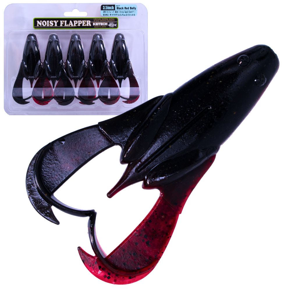 KEITECH Scented Soft Bait Frog Lure NOISY FLAPPER 3.5” - Image 7