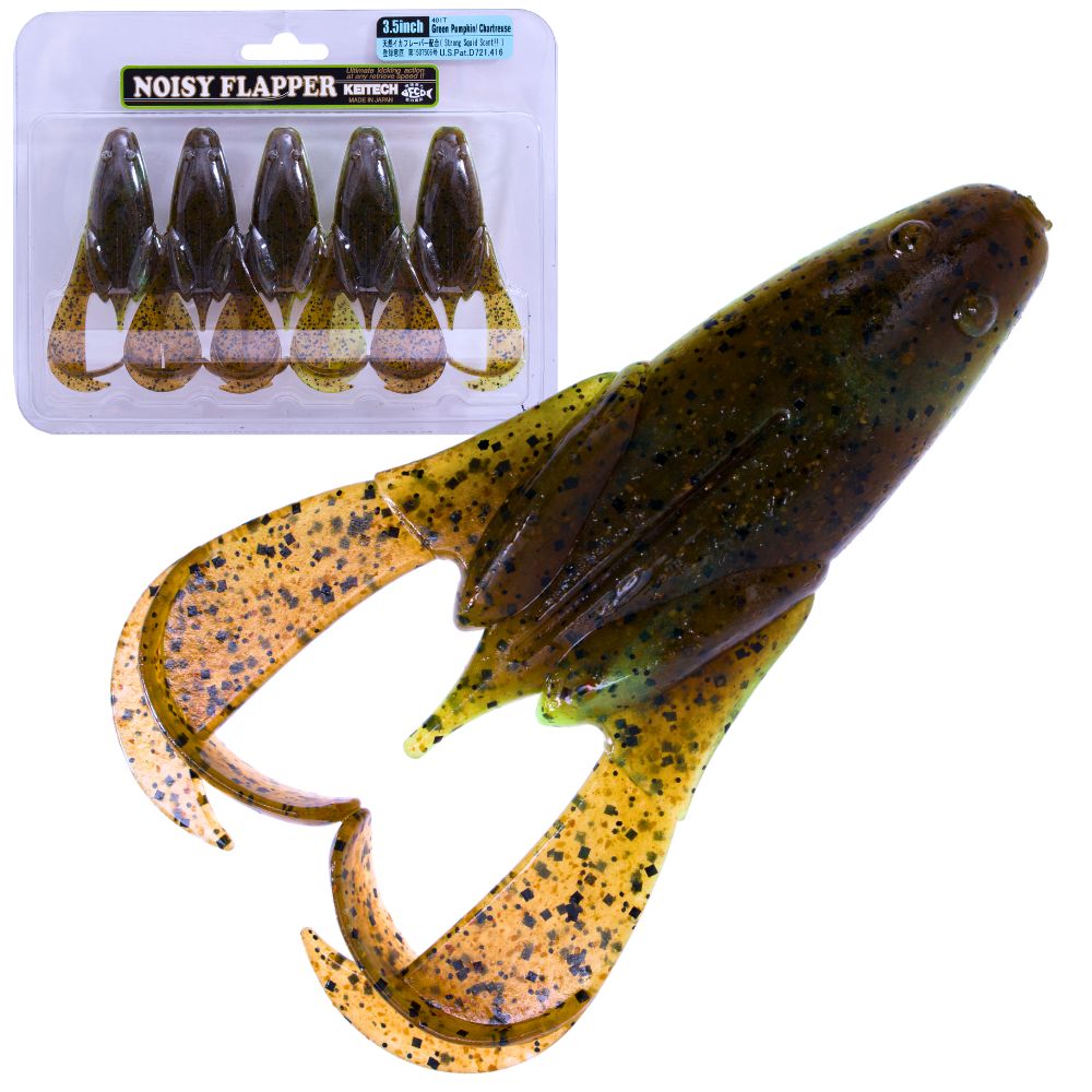 KEITECH Scented Soft Bait Frog Lure NOISY FLAPPER 3.5” - Image 3