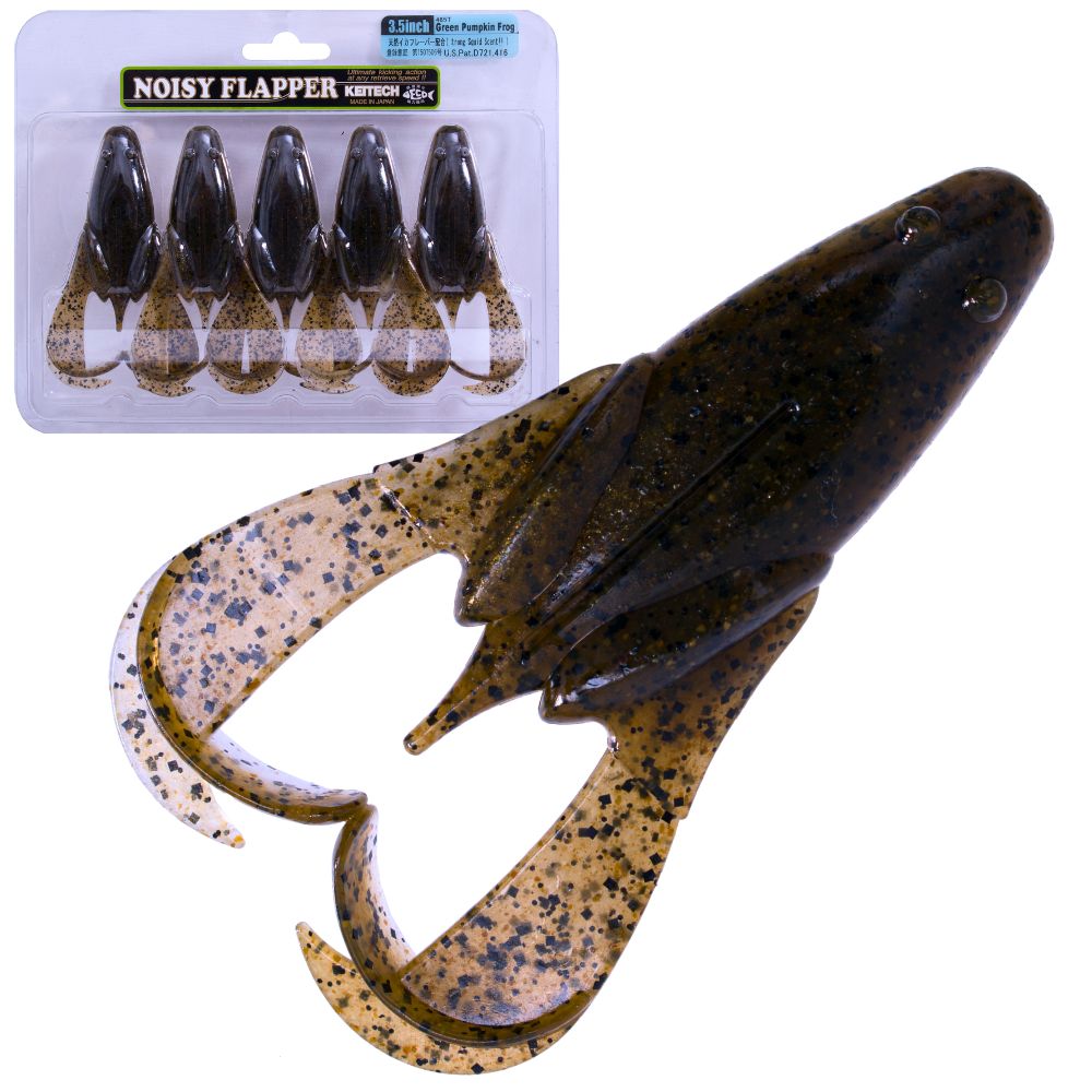 KEITECH Scented Soft Bait Frog Lure NOISY FLAPPER 3.5” - Image 5