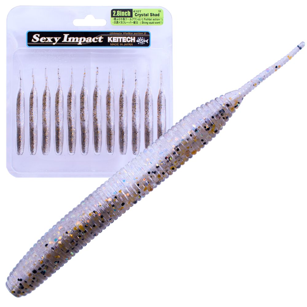 KEITECH Bass Fishing Scented Soft Bait Lure SEXY IMPACT 2.8” - Image 5