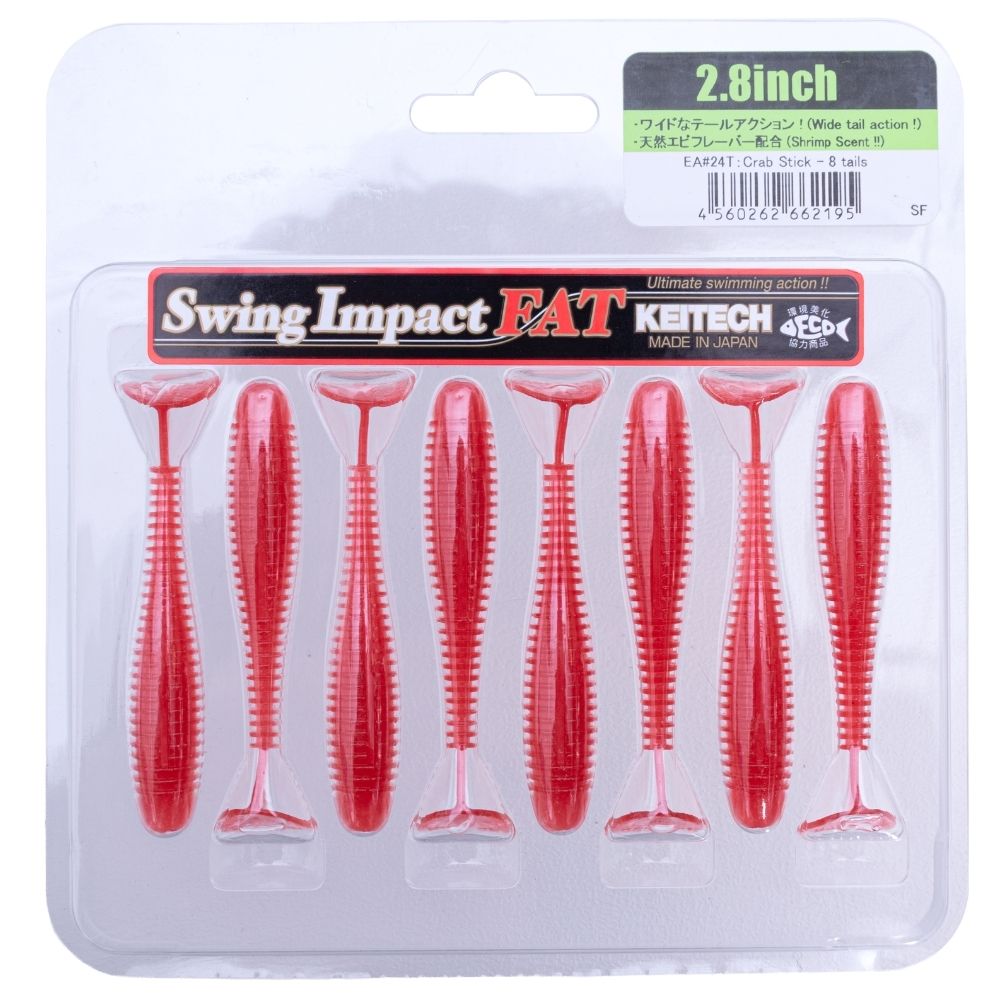 KEITECH Scented Soft Swimbait Lure Swing Impact FAT 2.8” - Image 11