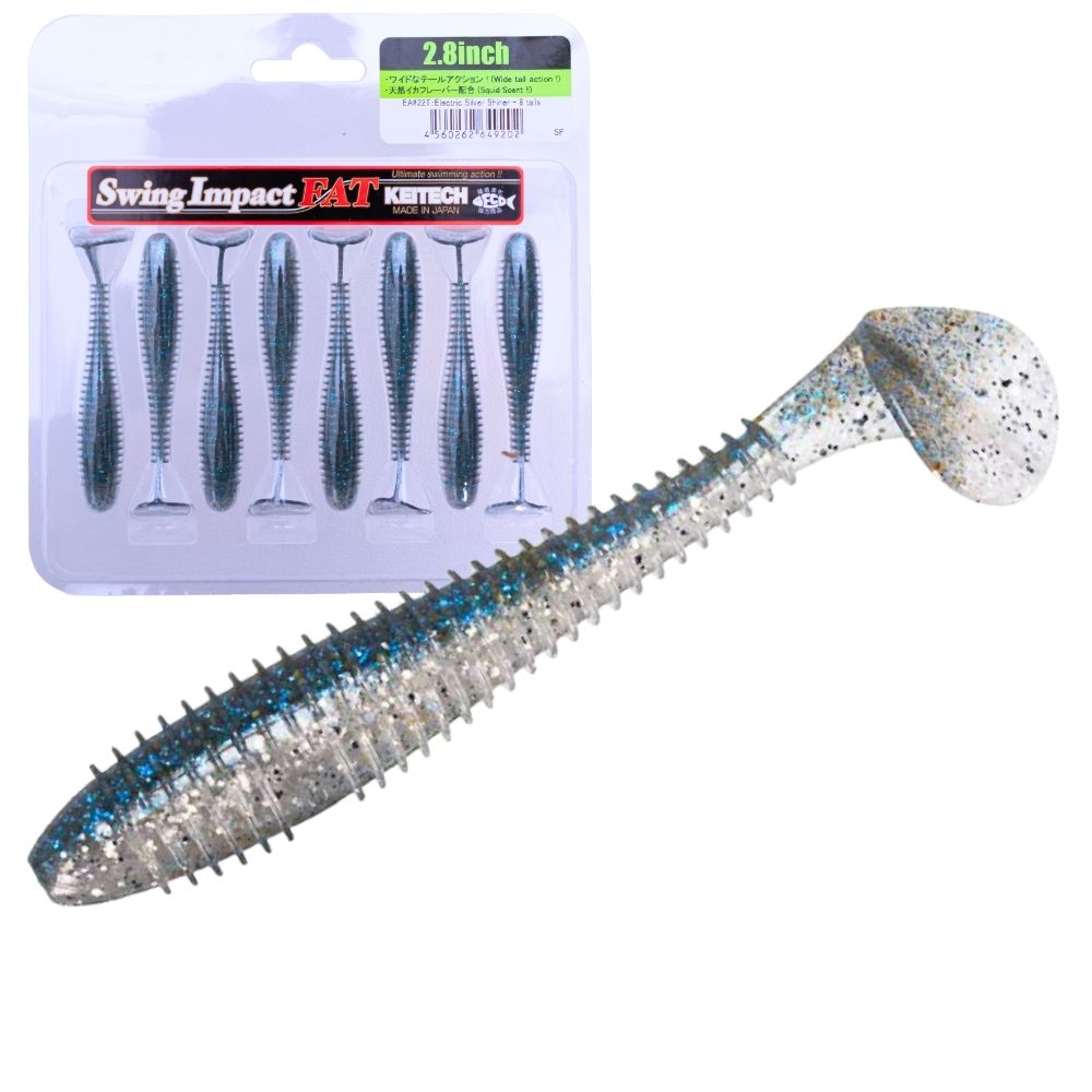 KEITECH Scented Soft Swimbait Lure Swing Impact FAT 2.8” - Image 12