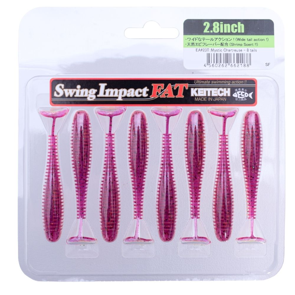 KEITECH Scented Soft Swimbait Lure Swing Impact FAT 2.8” - Image 13