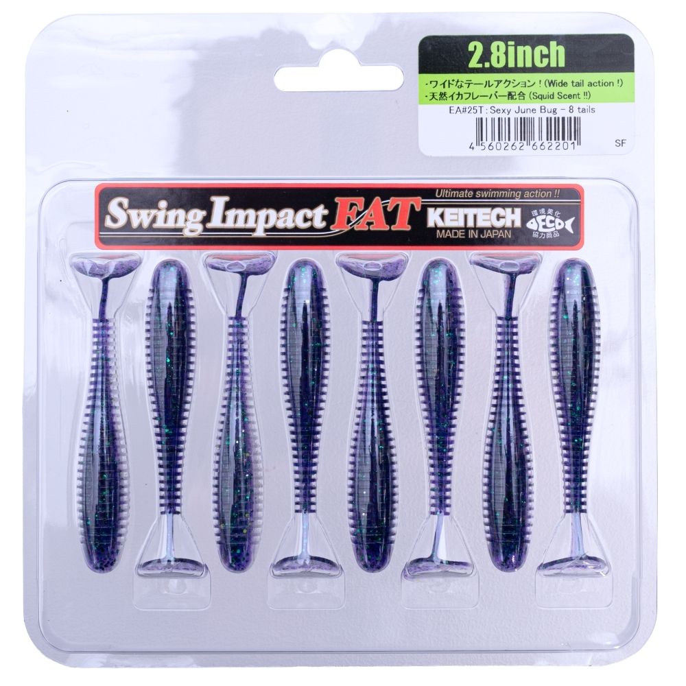 KEITECH Scented Soft Swimbait Lure Swing Impact FAT 2.8” - Image 14