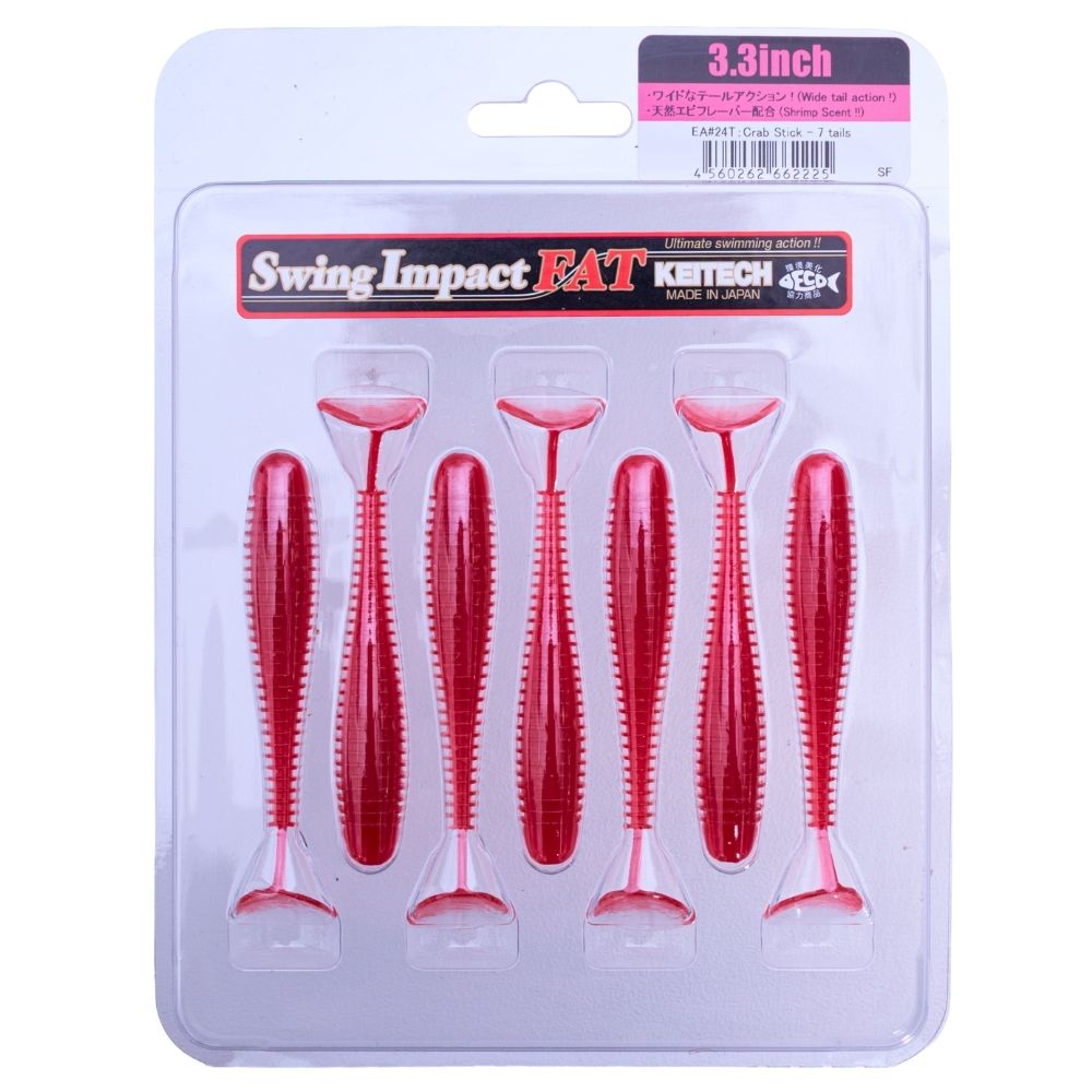 KEITECH Scented Soft Swimbait Lure Swing Impact FAT 3.3” - Image 10