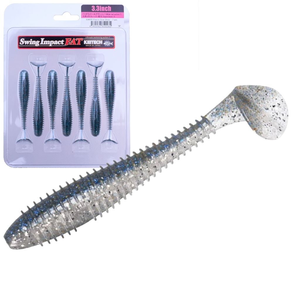 KEITECH Scented Soft Swimbait Lure Swing Impact FAT 3.3” - Image 11