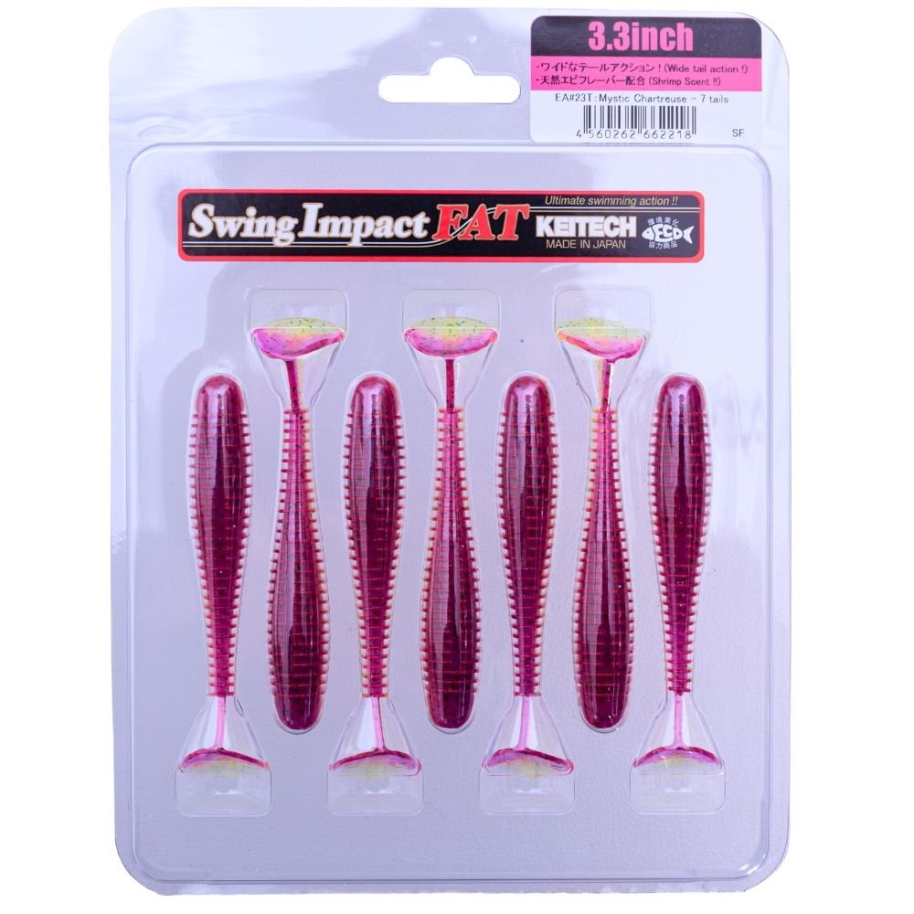 KEITECH Scented Soft Swimbait Lure Swing Impact FAT 3.3” - Image 12