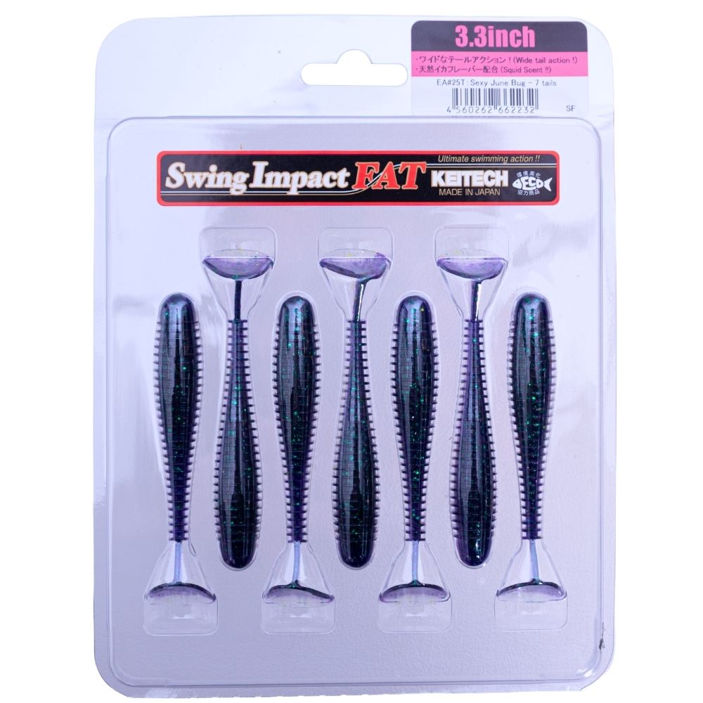 KEITECH Scented Soft Swimbait Lure Swing Impact FAT 3.3” - Image 13