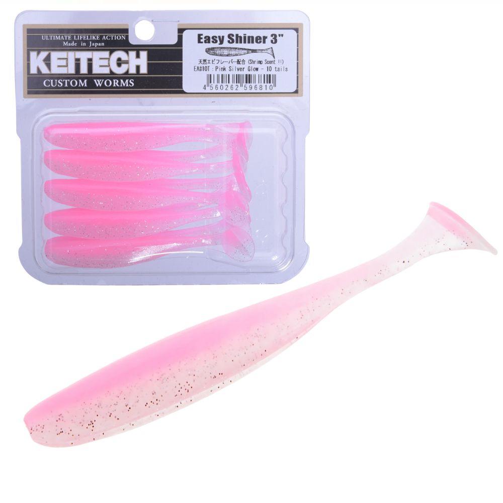 KEITECH Scented Soft Plastic Swimbait Lure EASY SHINER 3” - Image 16