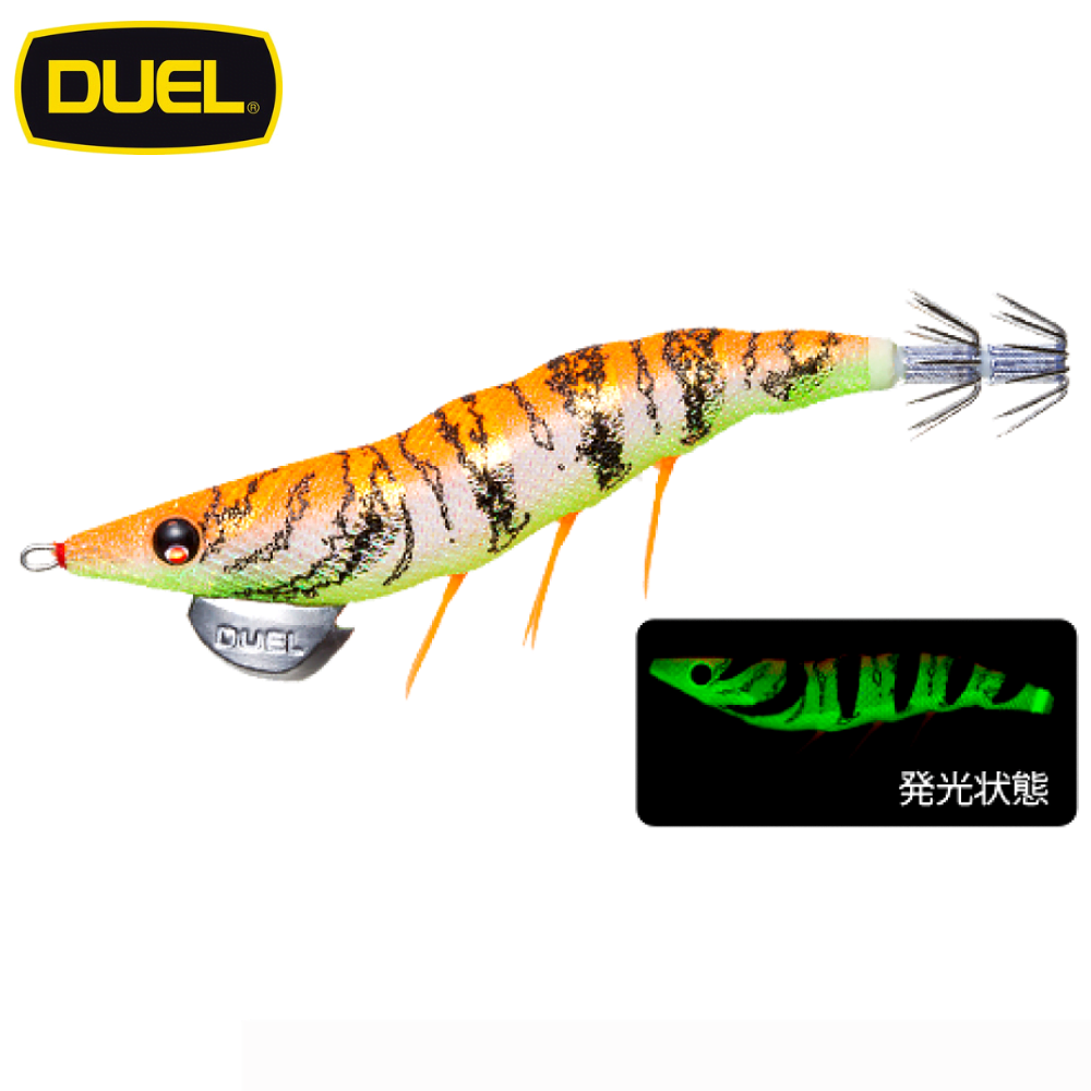 DUEL SQUID FISHING PATAPATA TECHNOLOGY SQUID JIG EZ-Q DARTMASTER 2.5 LGOG