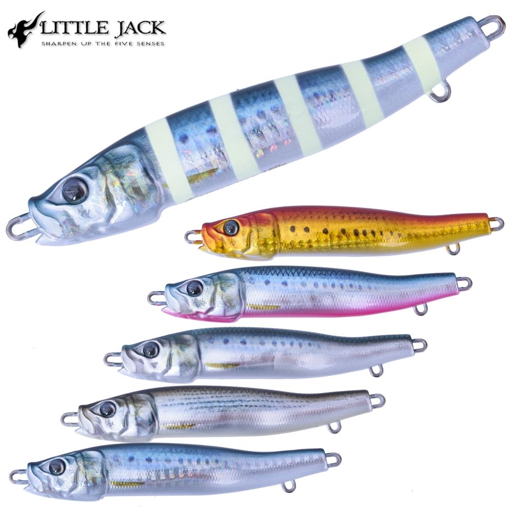 LITTLE JACK Saltwater Realistic Jig Lure METAL ADICT Type 04 200g