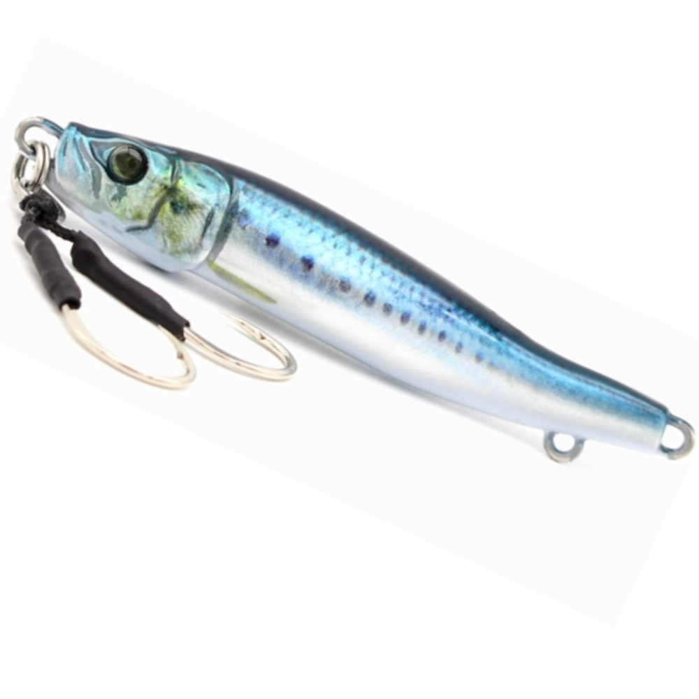 LITTLE JACK Saltwater Realistic Jig Lure METAL ADICT Type 04 30g - Image 6