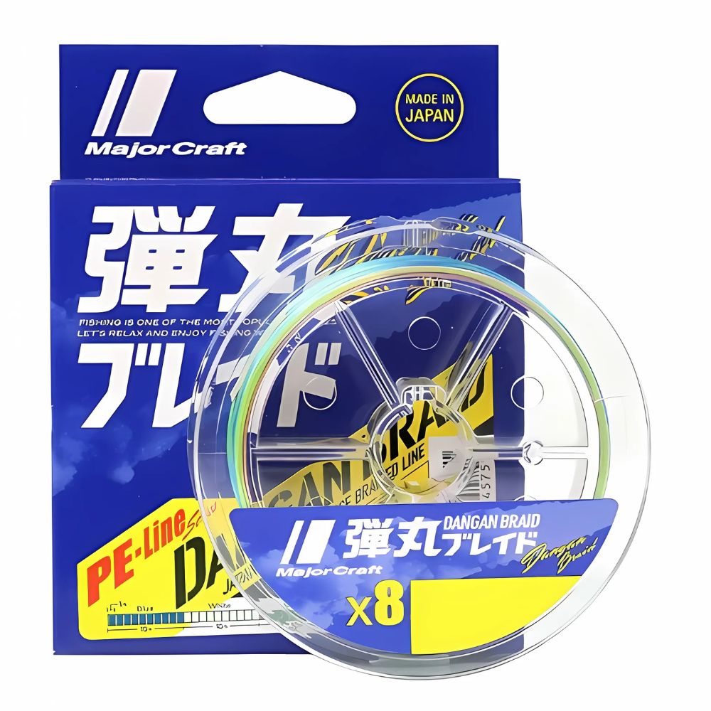 MAJOR CRAFT X8 Braid Line DANGAN 300m/Multi Color