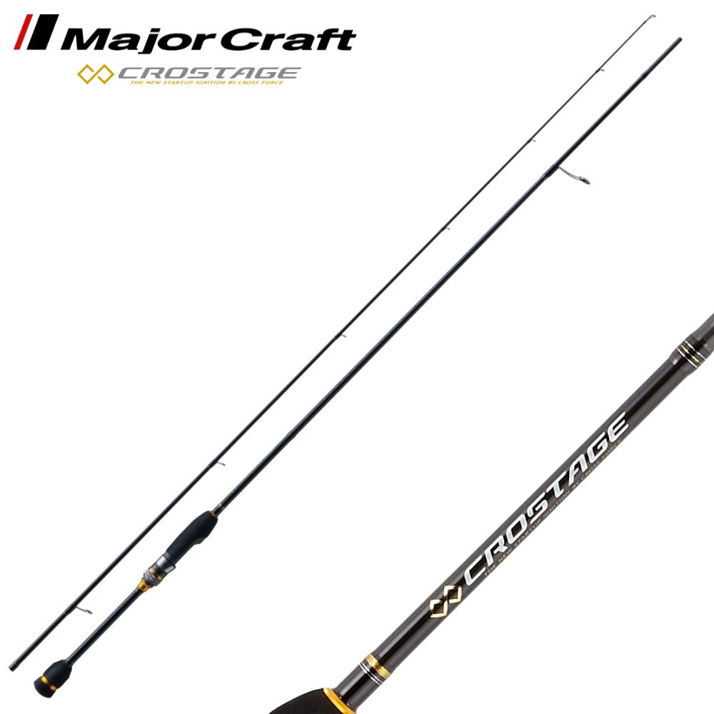 MAJOR CRAFT Ultra Light Fishing Spinning Tubular Tip Rod CROSTAGE CRX-T692AJI