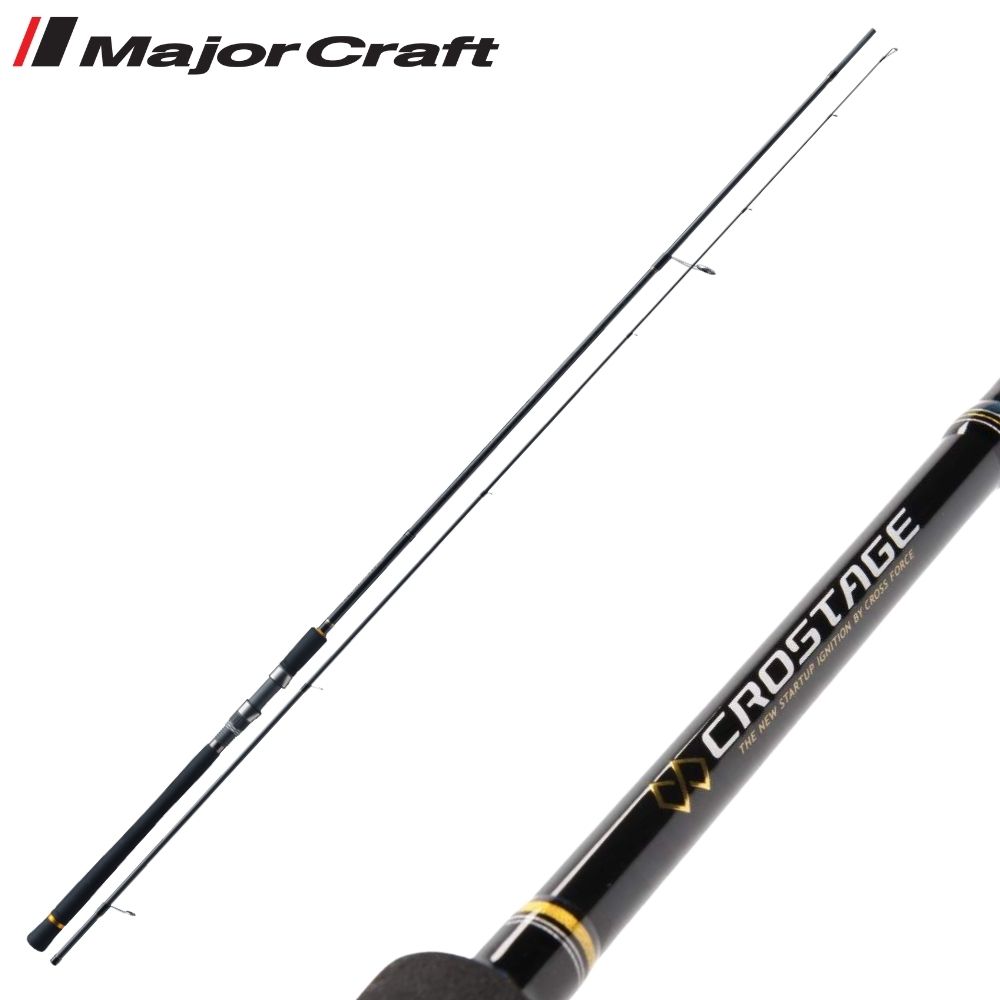 Major Craft CROSTAGE CRX-902M Medium 9' spinning fishing rod pole 