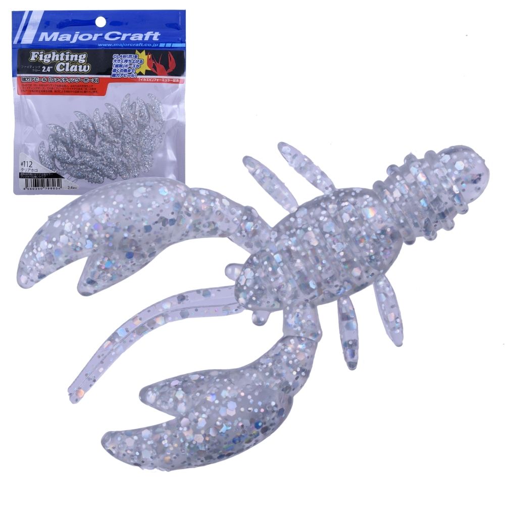 MAJOR CRAFT Scented Soft Bait Lure FIGHTING CLAW 2.4in - Image 2