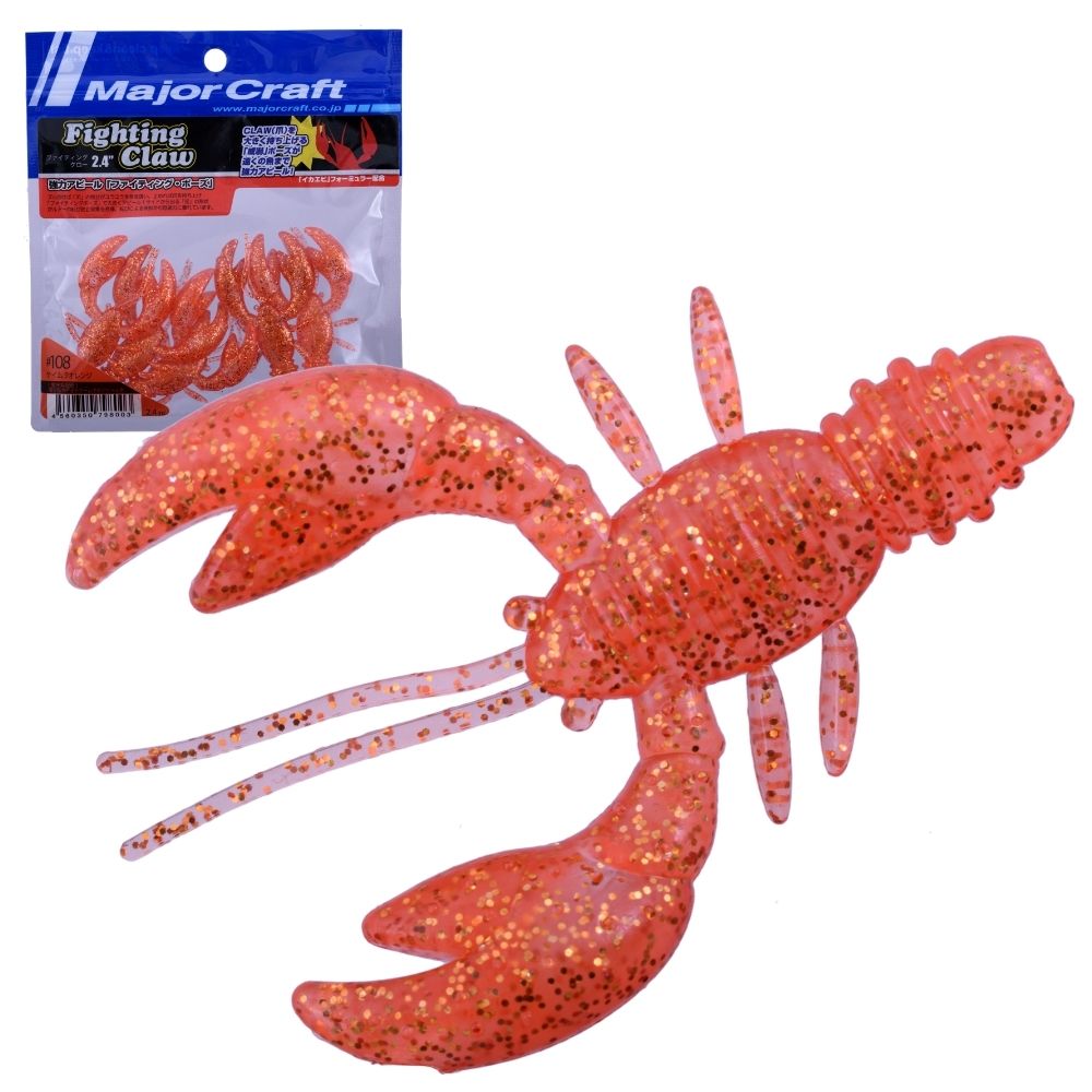 MAJOR CRAFT Scented Soft Bait Lure FIGHTING CLAW 2.4in - Image 5
