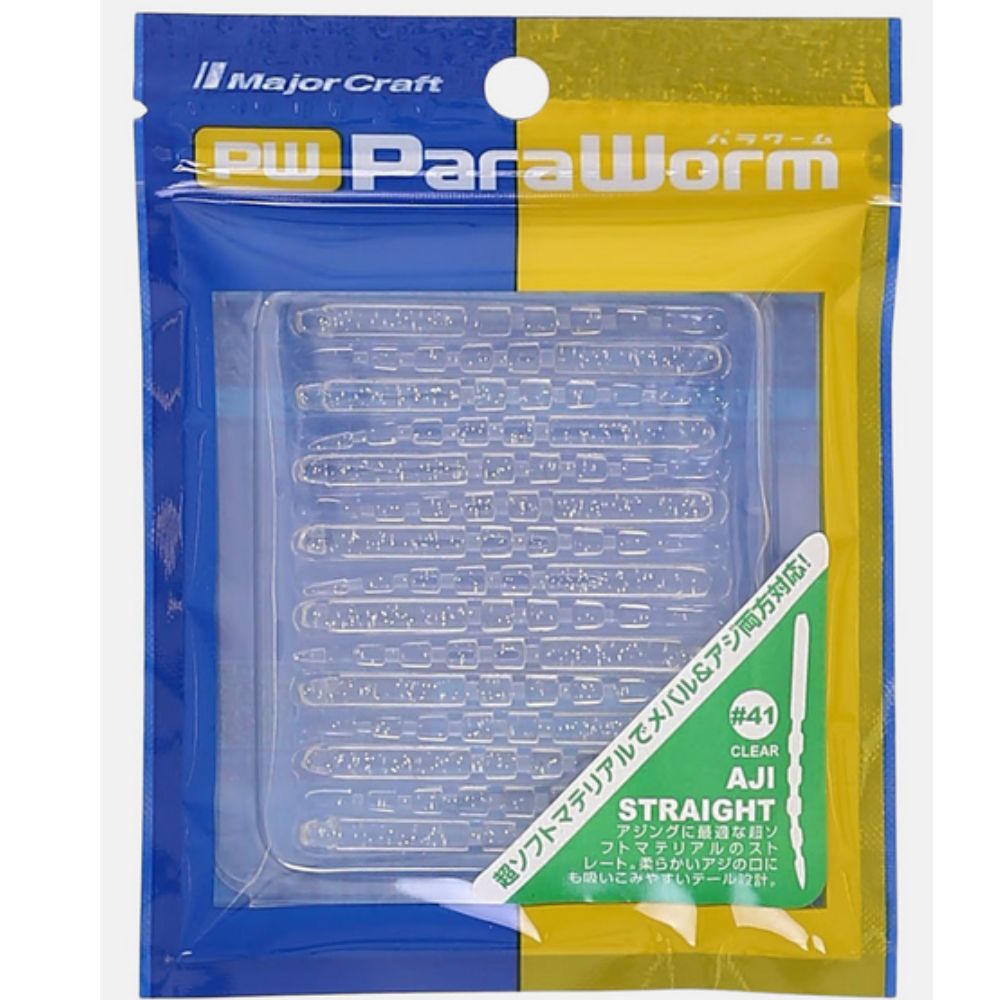 MAJOR CRAFT Ultra Light Soft Bait Lure PARAWORM Aji Straight 50mm/15pcs - Image 11