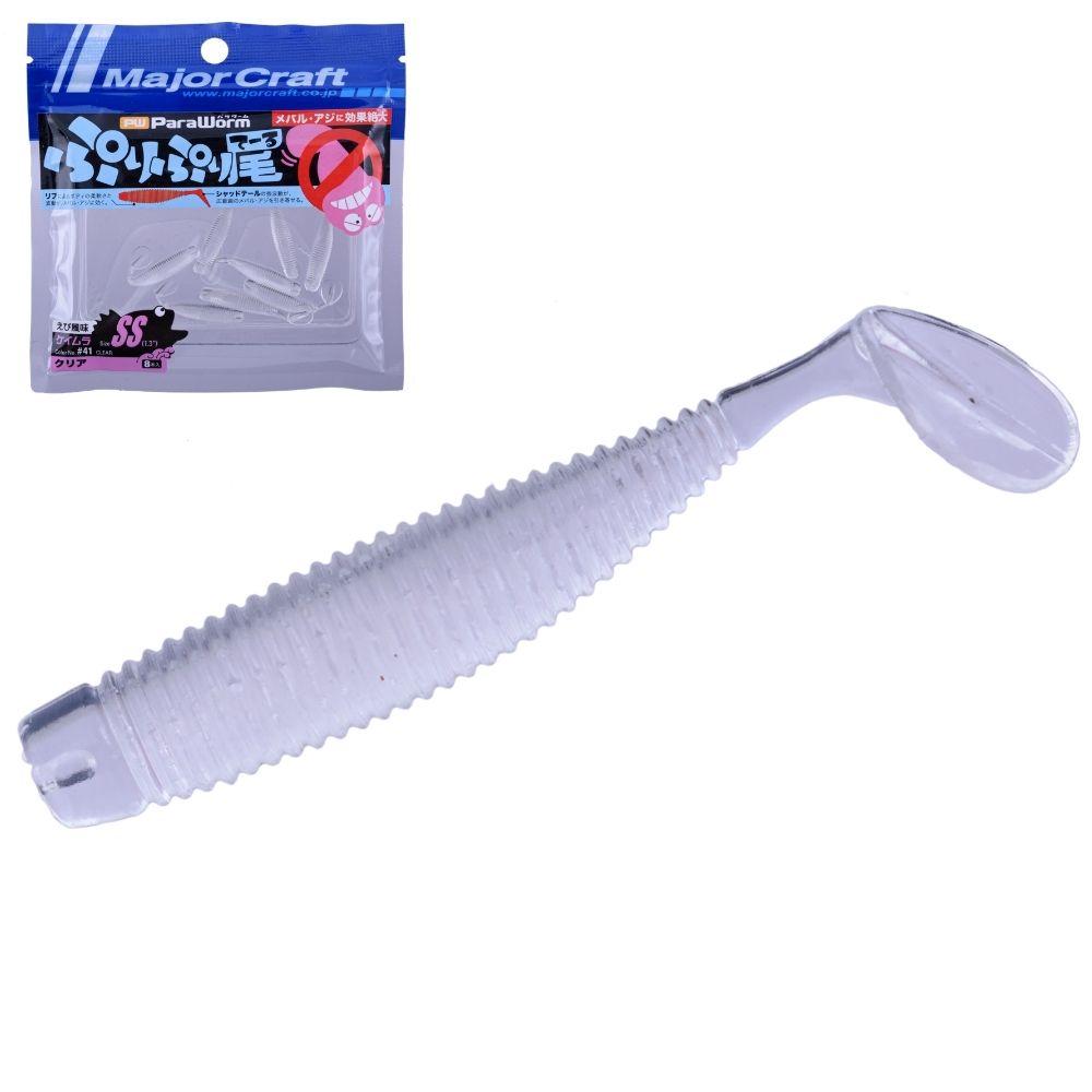 MAJOR CRAFT UL Fishing Soft Bait Lure Para Worm 1.3SS - Image 2