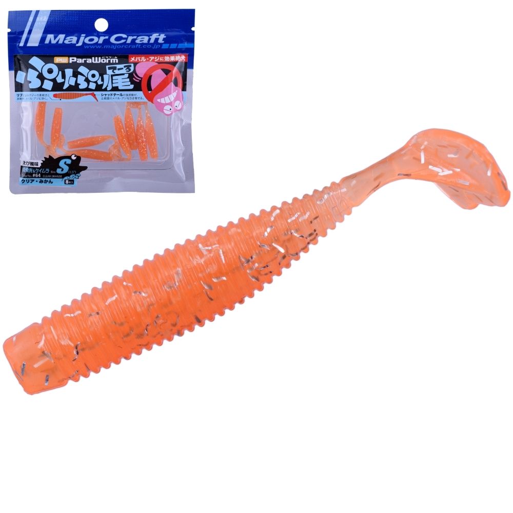 MAJOR CRAFT UL Fishing Soft Bait Lure Para Worm 1.5S - Image 5