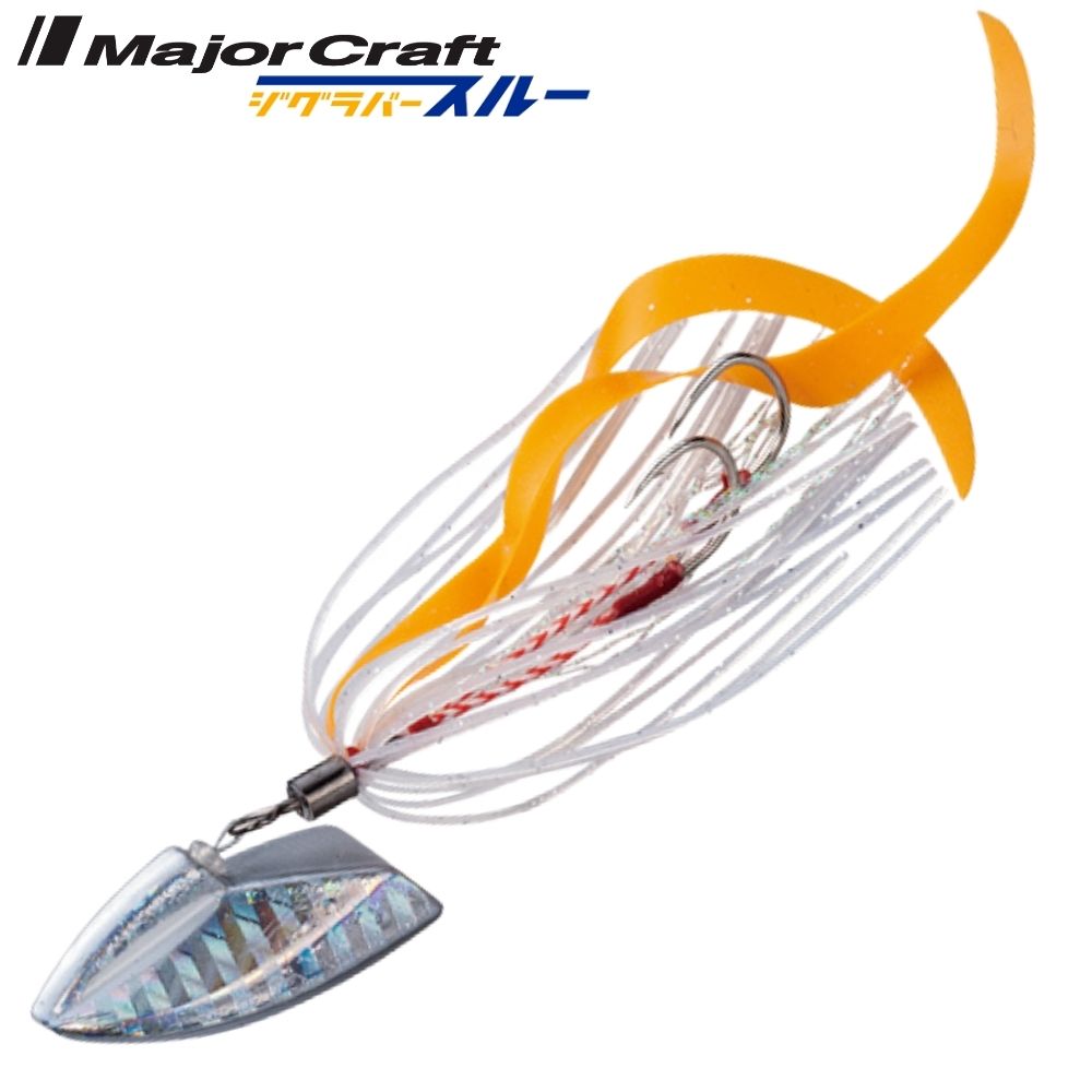 MAJOR CRAFT Rubber Jigging Lure JIGRABA THROUGH 40g
