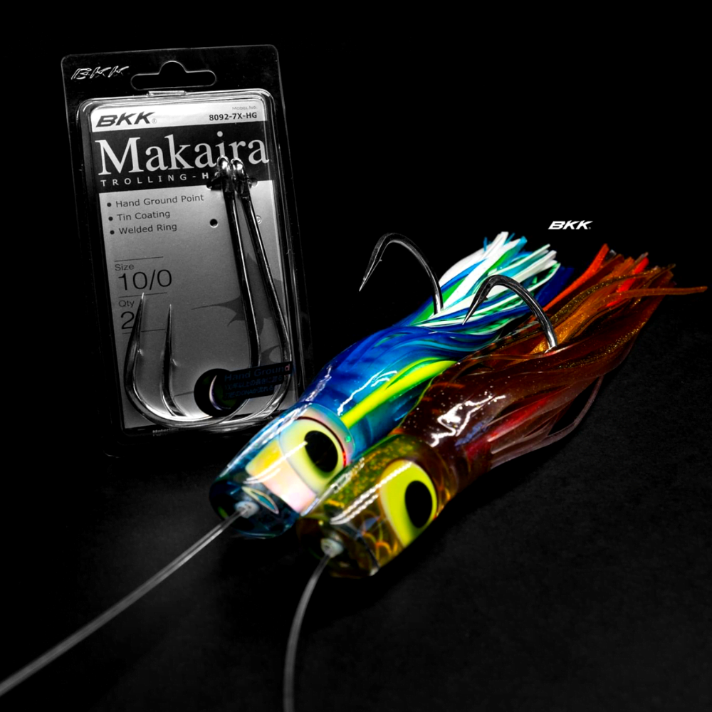BKK Saltwater Hand Ground Heavy Duty Trolling Hook MAKAIRA HD - Image 3