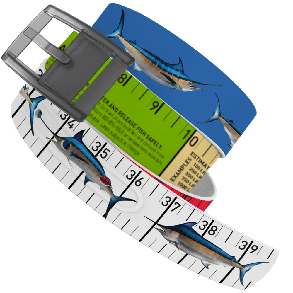 RELEASE RULER Premium Release Ruler MARLIN Fishing Belt - Image 2