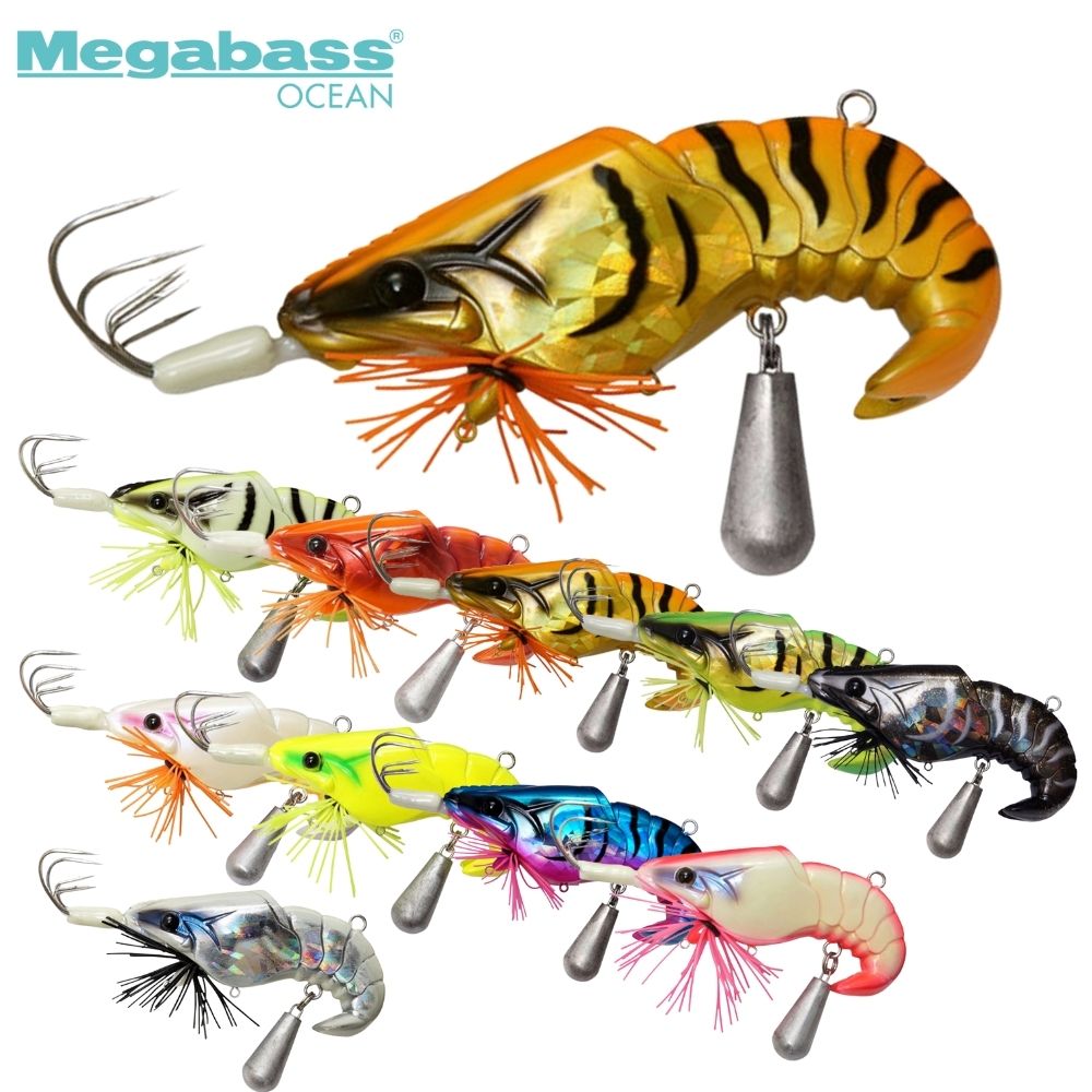 MEGABASS Saltwater Octopus Fishing Hybrid Lure 8Pod TACO-LE 99