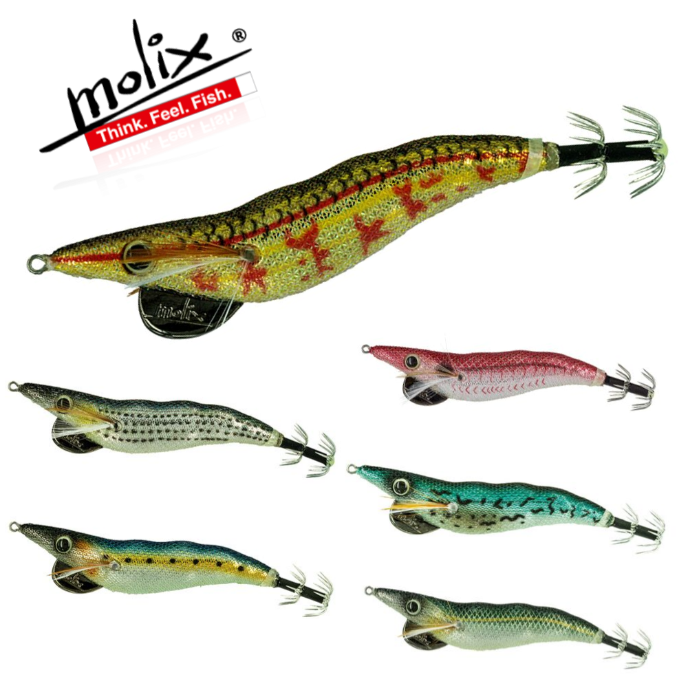 MOLIX Squid Fishing Clothed EGI Lure MILLERIGHE EVO Natural 3.0