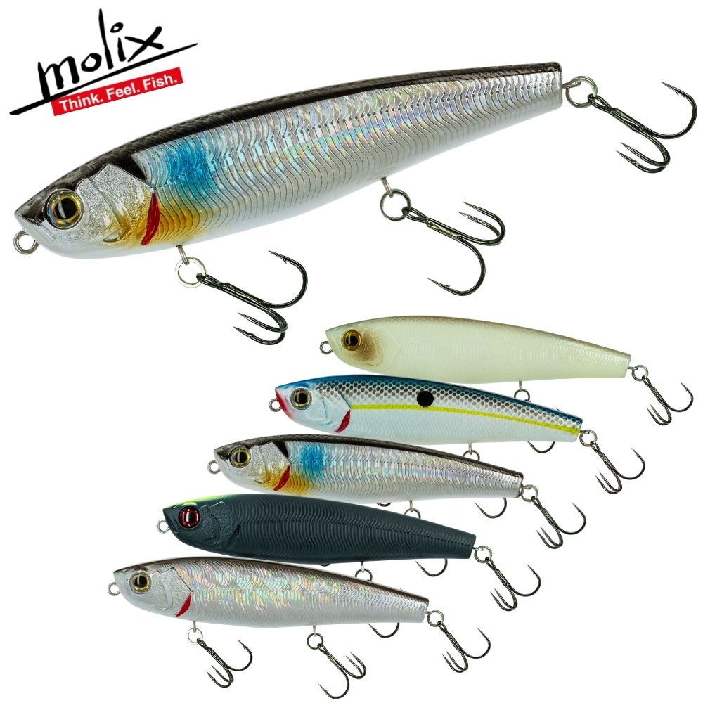 MOLIX Rattlin Topwater WTD Lure 110 BAITFISH Super Sound TW 110B