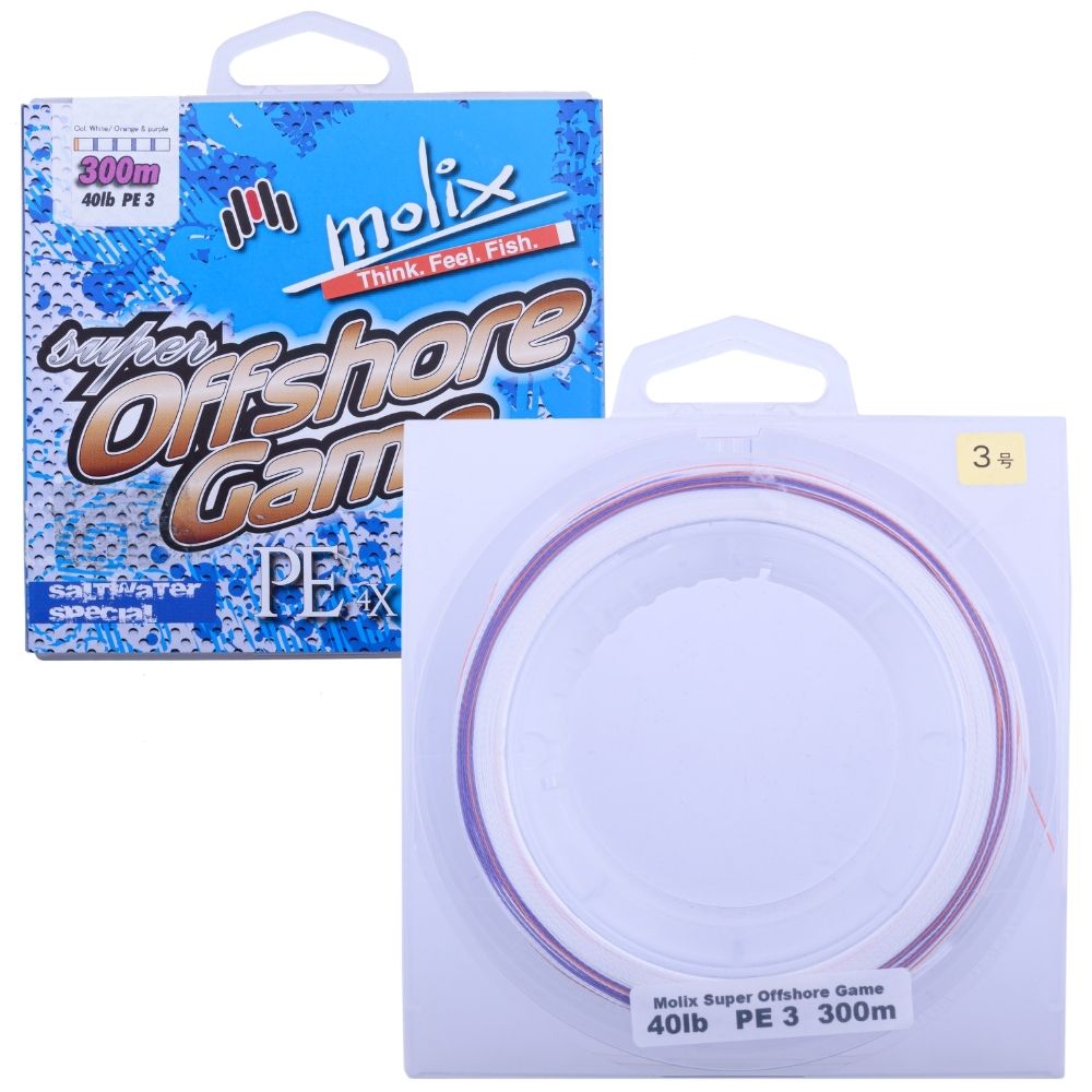 MOLIX Saltwater Special 4 X Braid Line OFFSHORE GAME 300m