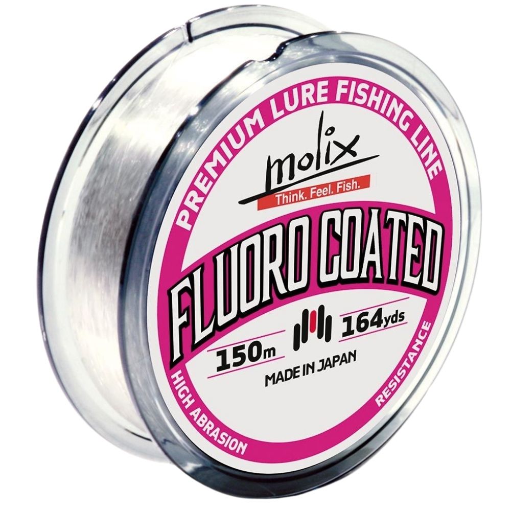 MOLIX Premium Lure Fishing Line FLUORO COATED 150m