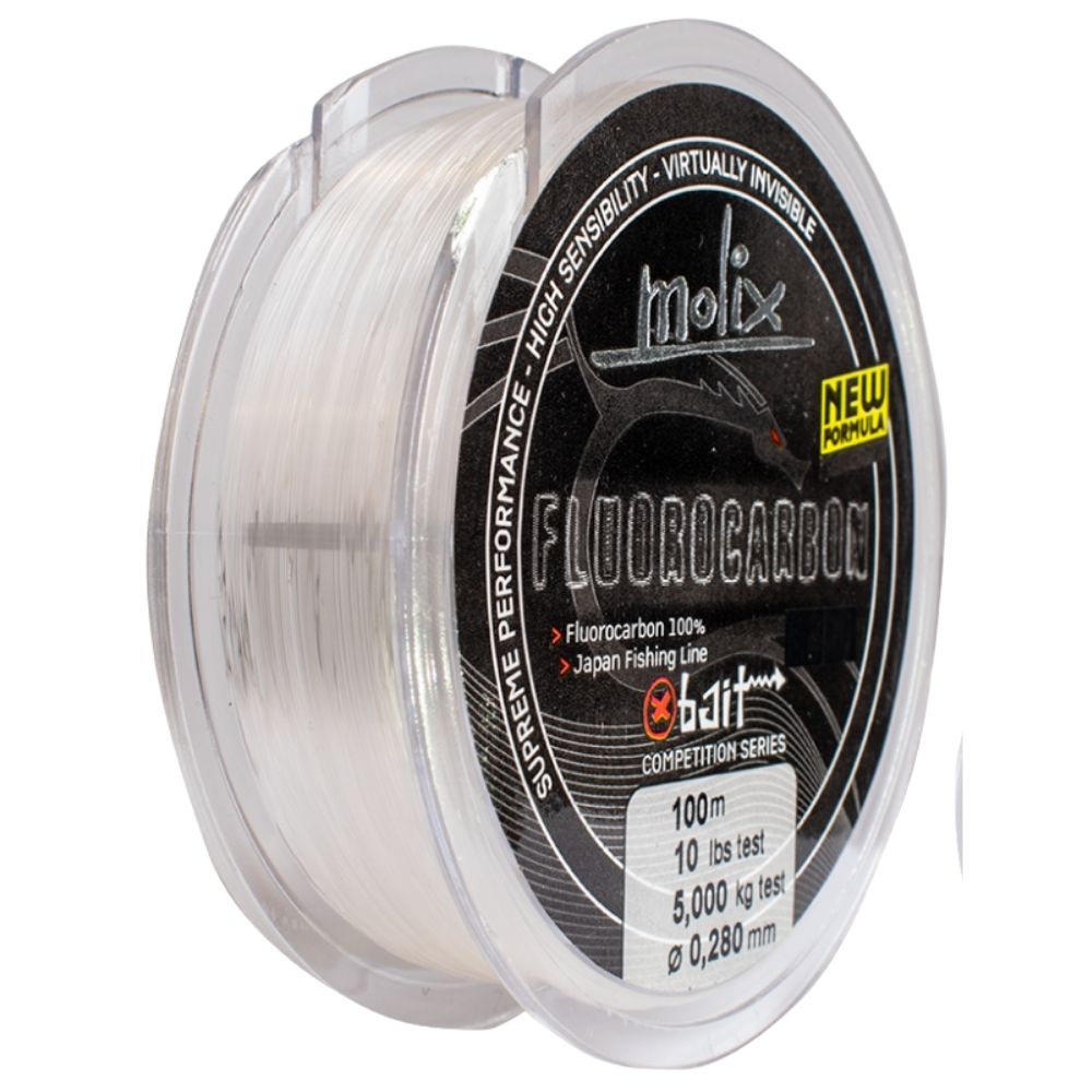 MOLIX Competition Serie Light Fishing FLUOROCARBON Line X-Bait 100m - Image 2