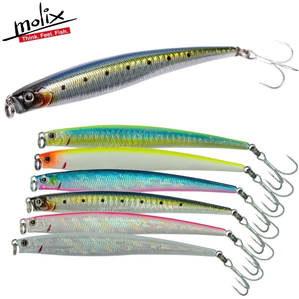 MOLIX Sinking Jig Minnow Lure CJM 115B Baitfish