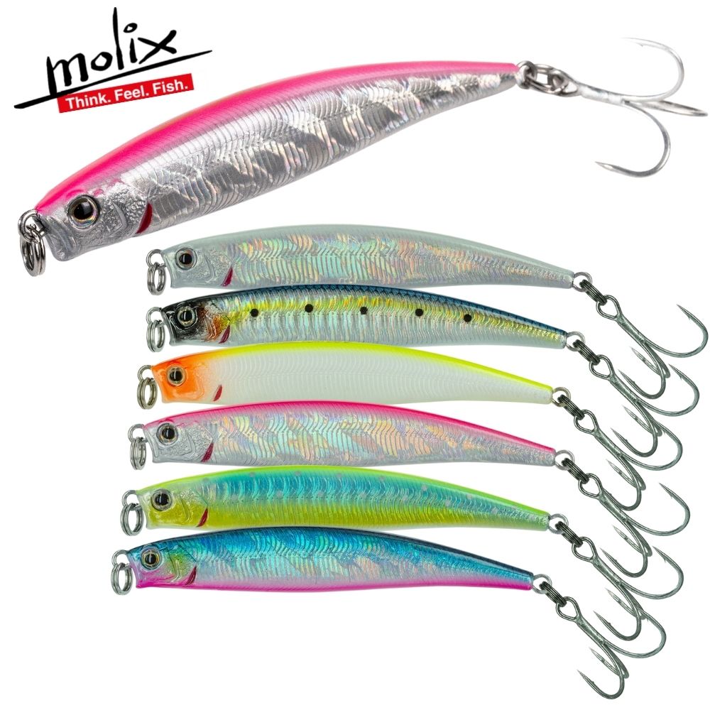 MOLIX Sinking Jig Minnow Lure CJM 85B Baitfish