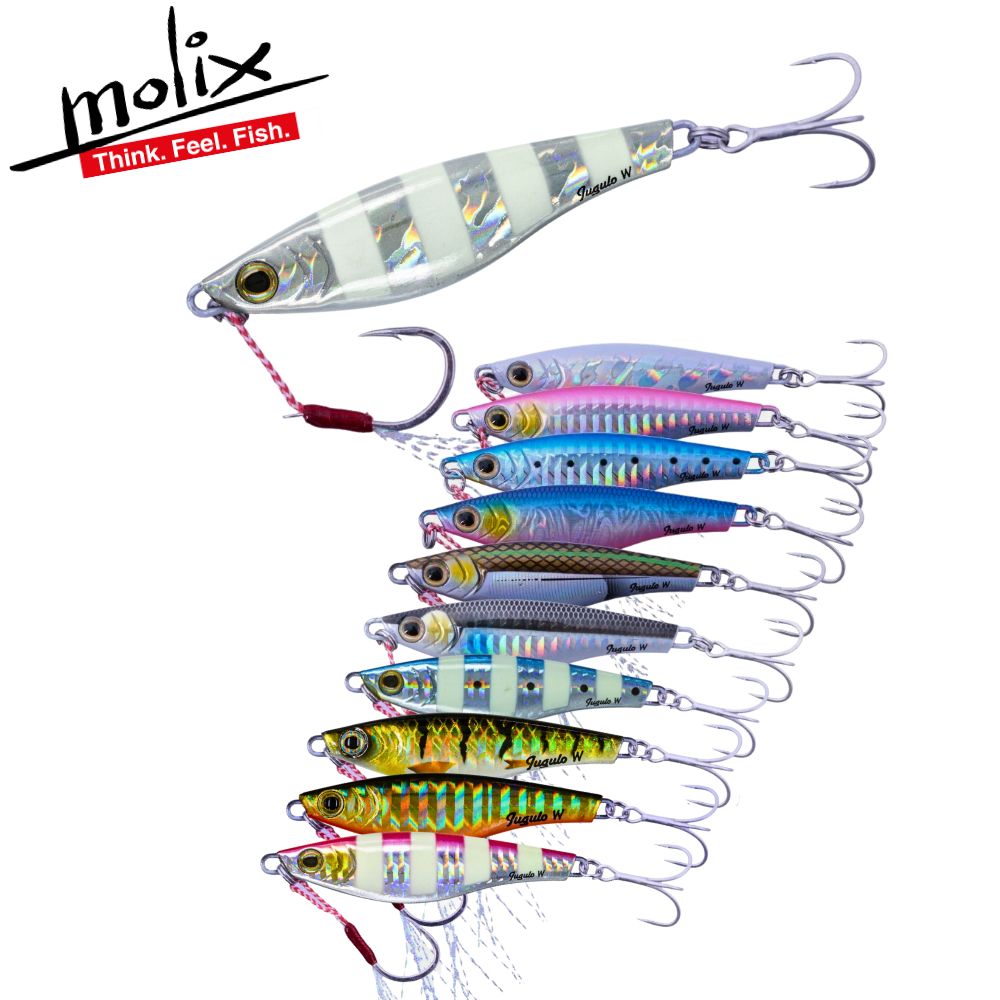 MOLIX Light Jigging Slow Fall Metal Jig Lure Jugulo Wide 20g