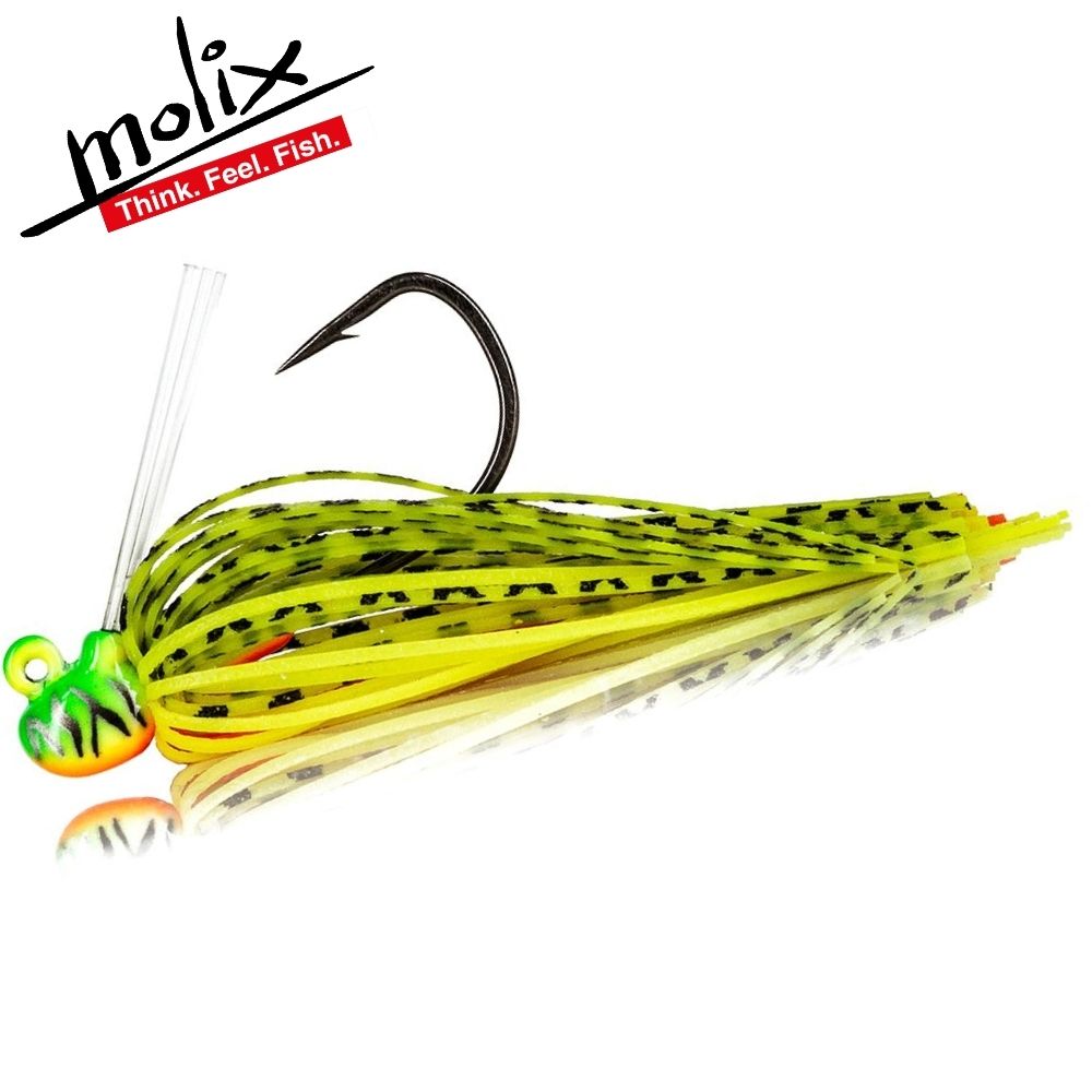 MOLIX Bass Fishing Weedles Jig Head Lure NANO JIG 3/32oz (2.5g)