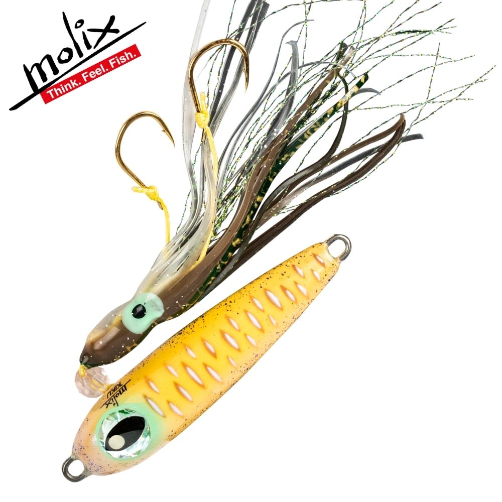 MOLIX Premium Rubber Jigging Lure Inchiku Kiku 90g