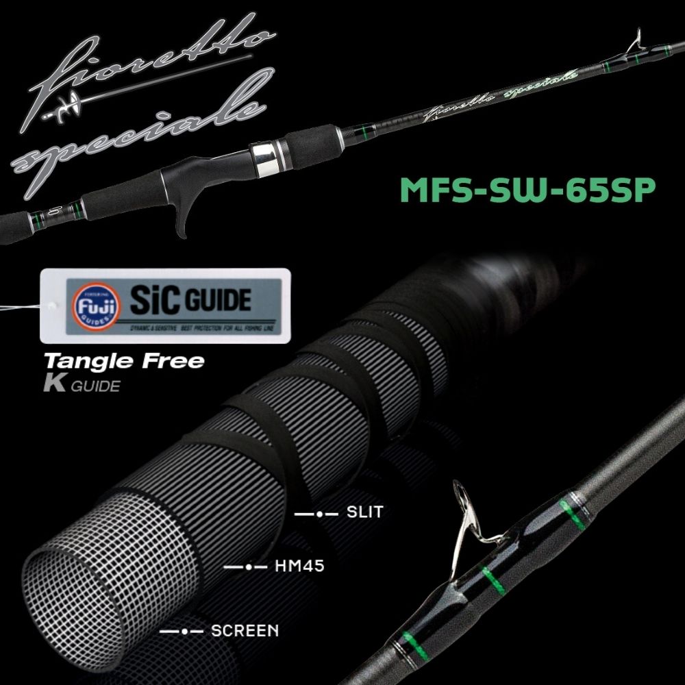 MOLIX Saltwater Baitcasting Slow Jigging Rod FIORETTO Speciale MFS-SW-65SP - Image 5