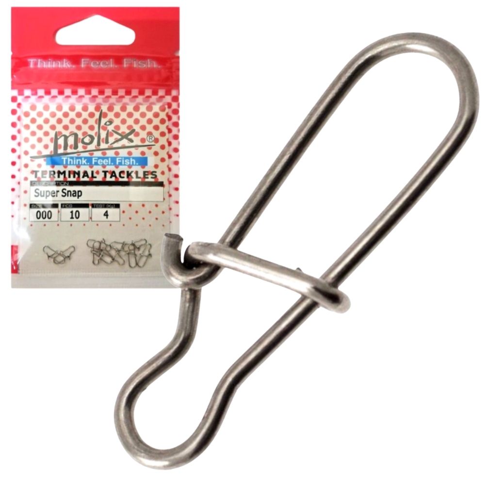 MOLIX Freshwater Fishing Accessories Stainless Steel SUPER SNAP