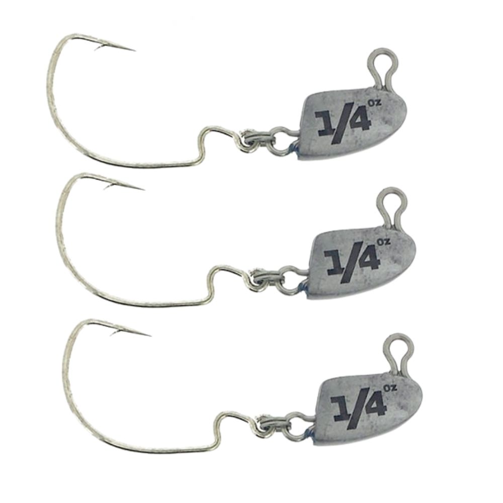 MOLIX Soft Swimbait Lure SS Shad Spare JIG HEADS / 3pcs - Image 3