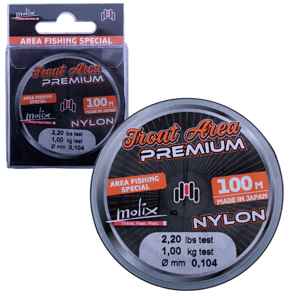 MOLIX UL Fishing Nylon Line TROUT AREA Premium 100m