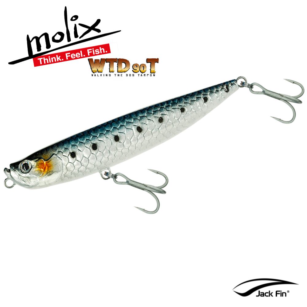 MOLIX Topwater Walking The Dog Lure TARPON WTD90T