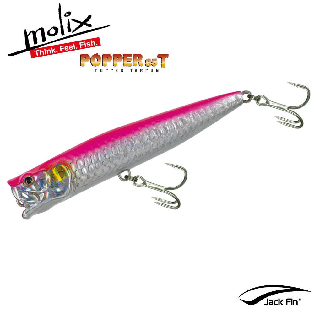 MOLIX By JACK FIN Topwater Popper Lure TARPON 85T