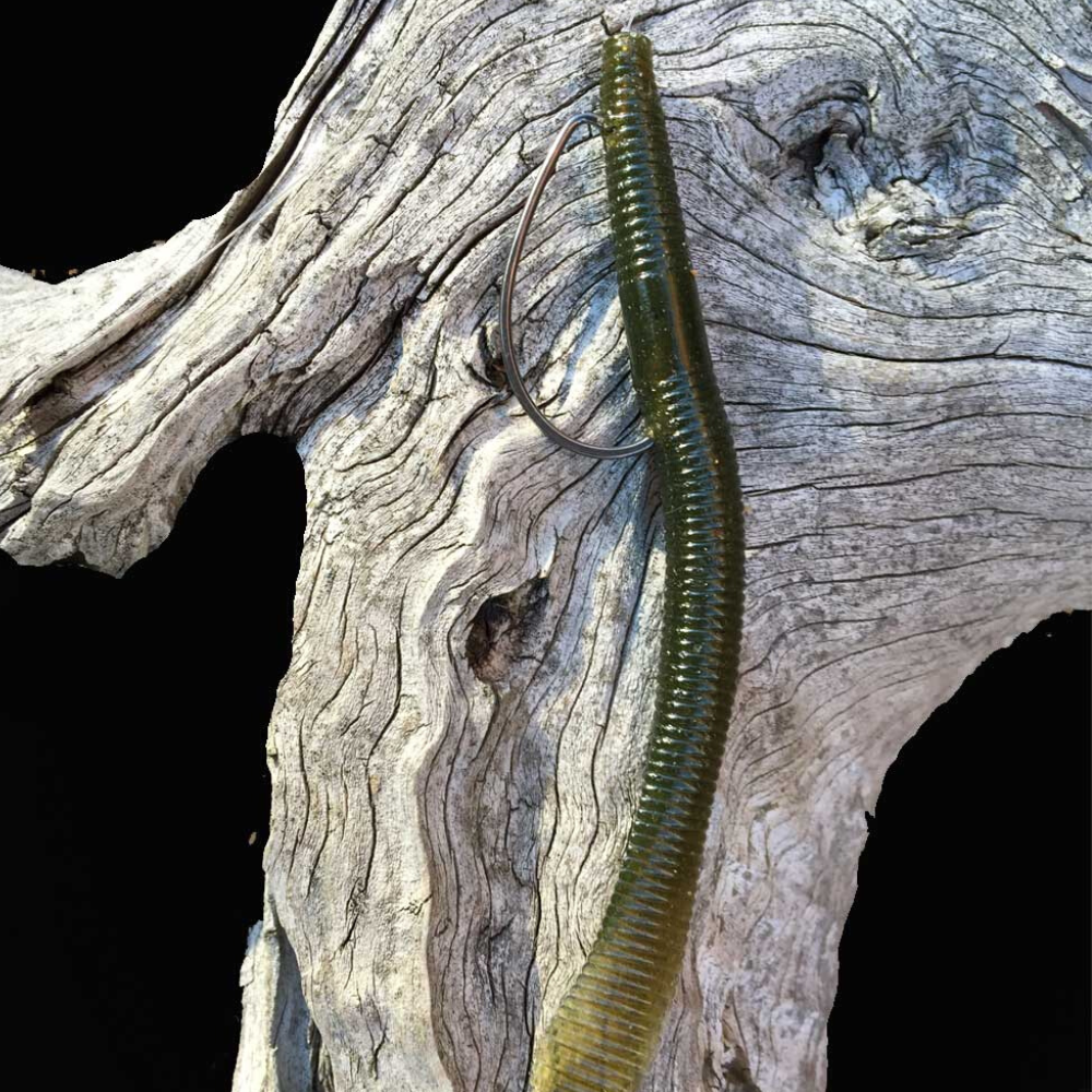 MOLIX Bass Fishing Soft Plastic Worm Lure SLIGONE 5'5" - Image 2