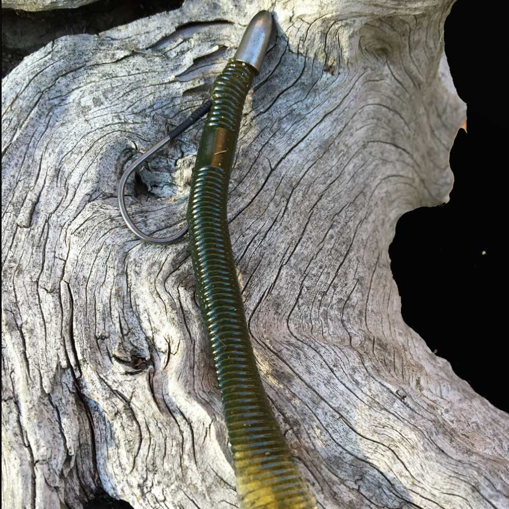 MOLIX Bass Fishing Soft Plastic Worm Lure SLIGONE 5'5" - Image 3
