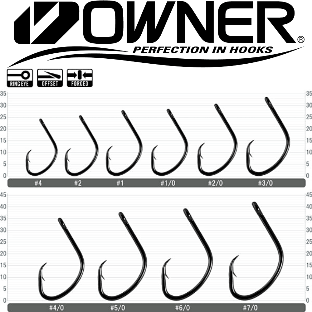 OWNER Super Sharp Offset Circle Hook MUTU HYBRID - Image 2